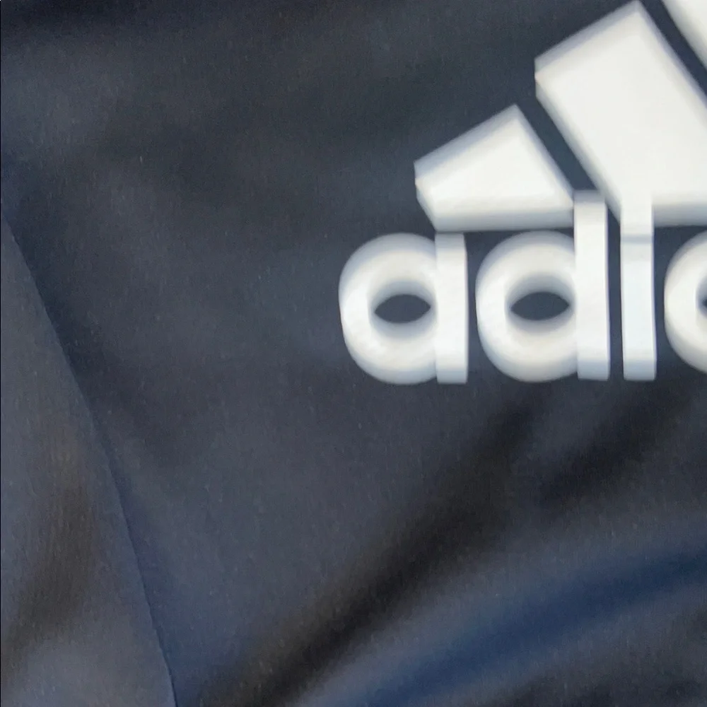 Adidas Men's Black and White‎ Logo Hoodie. CAJA. # 3